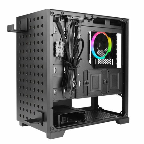 Azza Elise RGB | Micro Tower | Zwart