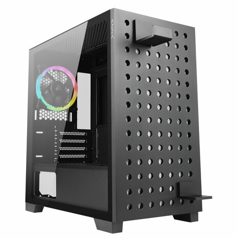 Azza Elise RGB | Micro Tower | Zwart