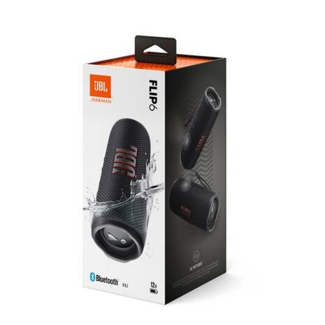 JBL Flip 6 | 30 Watt Portable Bluetooth Speaker | Zwart