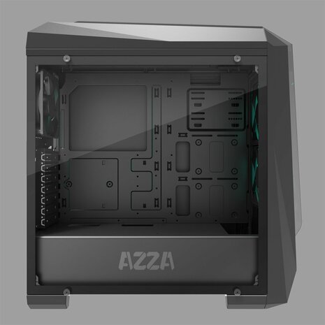 Azza Chroma 410B | Midi Tower Case | Zwart
