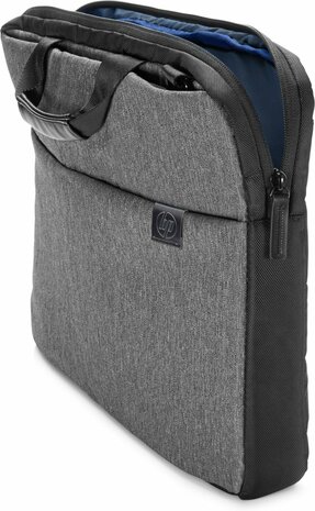 HP 15.6" Business Slim Topload Laptop Tas | Grijs/Zwart