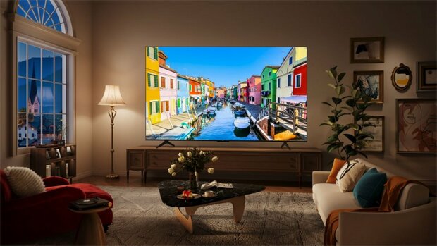 TCL 85C69B 85" | 4K Ultra HD QLED Smart TV | Google TV + Wifi | Dolby Vision | Quantum Dot met Levendige Kleuren | 60Hz