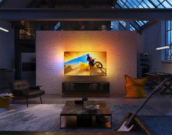 Philips The Xtra 55PML9009/12 | 55'' Ultra HD 4K | Mini LED Ambilight Smart TV | Wifi | Titan OS | Local Dimming | Dolby Vision | 120Hz