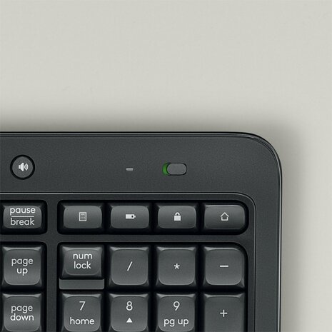 AZERTY | Logitech MK540 Advanced | Draadloze Muis en Toetsenbordcombo | AZERTY | Belgisch | Returned