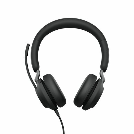 Jabra Evolve2 40SE | Bedraade On-ear headset | USB-A | Zwart