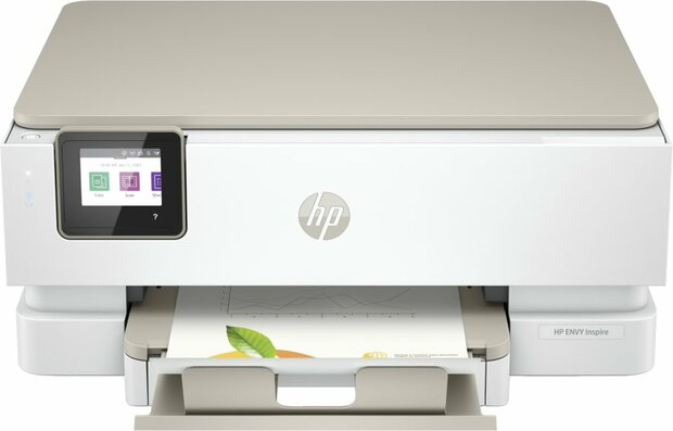 HP Inspire 7220e AiO Inkjetprinter | 4800 x 1200 DPI | Wifi | Kleur