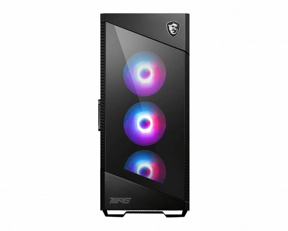 MSI MPG Velox 100R RGB | Midi Tower Case | Zwart