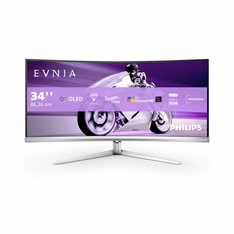 Philips Evnia 34M2C8600/00 34" | 3440 x 1440 QD OLED | 175Hz | Curved Gaming Monitor