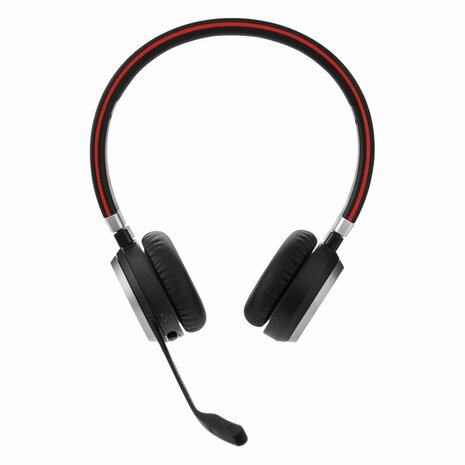 Jabra Evolve 65 | Draadloze On-ear Stereo Headset | Bluetooth | Oplaadstation | Zwart