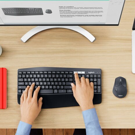 QWERTZ | Logitech MK850 Performance | Draadloze Muis en Toetsenbordcombo | QWERTZ