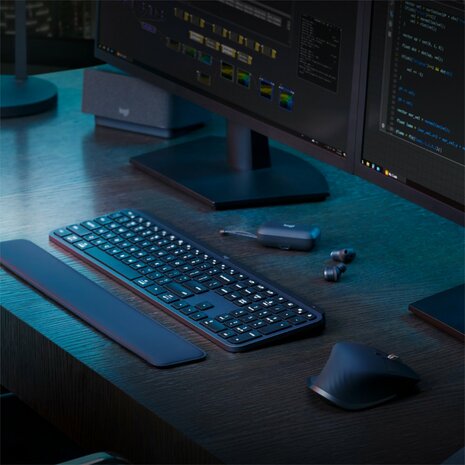 Logitech MX Keys S | Draadloze Muis en Toetsenbordcombo | QWERTY