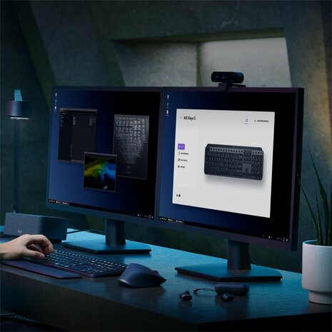 Logitech MX Keys S | Draadloze Muis en Toetsenbordcombo | QWERTY