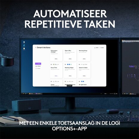 Logitech MX Keys S | Draadloze Muis en Toetsenbordcombo | QWERTY