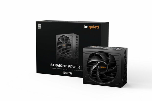 be quiet! BN338 | 1000 Watt Platinum ATX 3.0 PSU | Modulair | Power Supply | Voeding