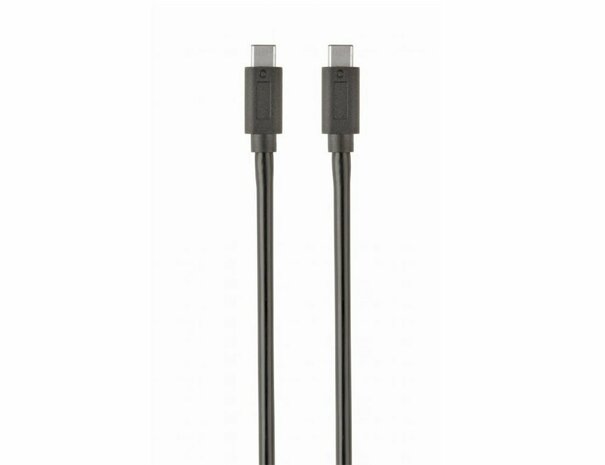 Gembird CCP-USB3.1-CMCM-1M | USB 3.2 Gen 1 | USB-C naar USB-C | 1m | Zwart