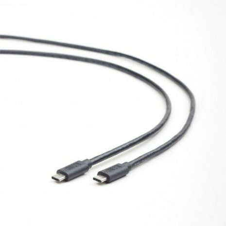 Gembird CCP-USB3.1-CMCM-1M | USB 3.2 Gen 1 | USB-C naar USB-C | 1m | Zwart