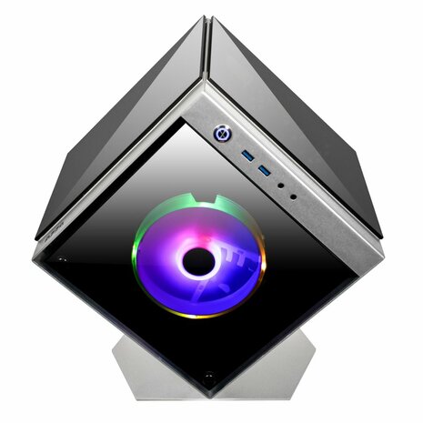 Azza Cube Case Mini 805 | Zilver