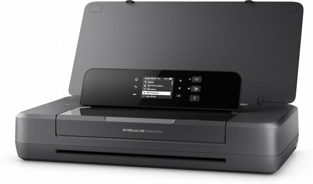HP OfficeJet 200 | CZ993A | Draagbare A4 Inkjetprinter | Wi-Fi & USB 2.0 | Accu & HP Fast Charge | 10 ppm Zwart / 7 ppm Kleur
