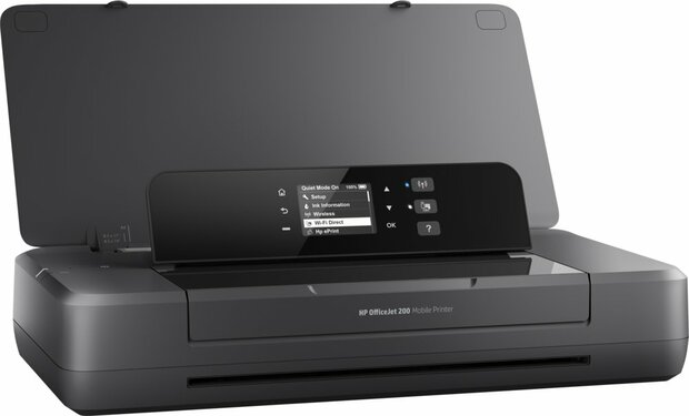 HP OfficeJet 200 | CZ993A | Draagbare A4 Inkjetprinter | Wi-Fi & USB 2.0 | Accu & HP Fast Charge | 10 ppm Zwart / 7 ppm Kleur