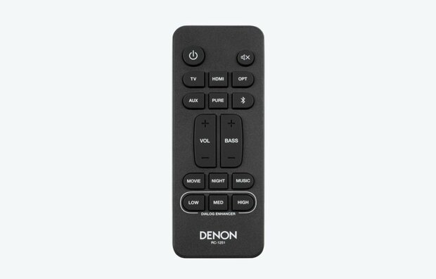 Denon DHT-S217 Zwart 2.1 kanalen