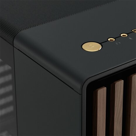 Fractal Design North TG Clear Charcoal | Midi Tower Case | Zwart