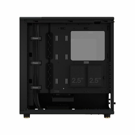 Fractal Design North TG Clear Charcoal | Midi Tower Case | Zwart