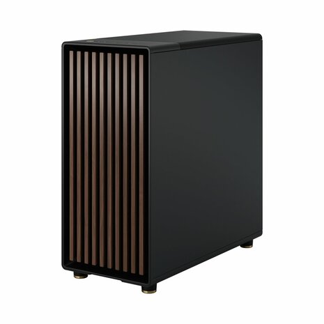 Fractal Design North TG Clear Charcoal | Midi Tower Case | Zwart
