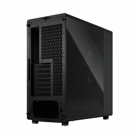 Fractal Design North TG Clear Charcoal | Midi Tower Case | Zwart