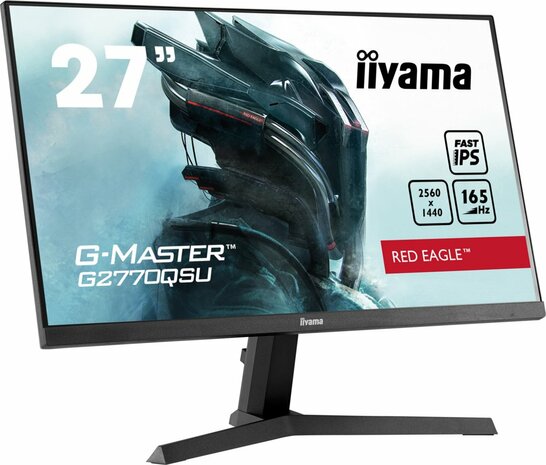 iiyama G-Master G2770QSU-B1 27" | 2560 x 1440 IPS | 165Hz | Gaming Monitor