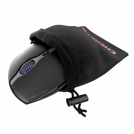 Cherry GENTIX BT | Ambidextrous Draadloze Muis | Bluetooth | 2000 DPI | Zwart