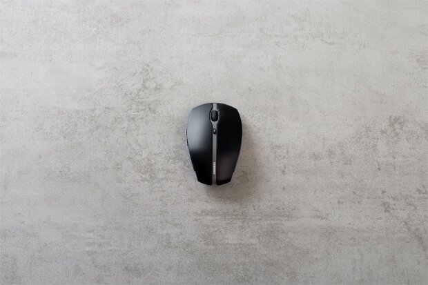 Cherry GENTIX BT | Ambidextrous Draadloze Muis | Bluetooth | 2000 DPI | Zwart