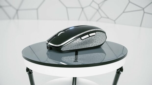 Cherry MW 8C Advanced | Ambidextrous Draadloze Muis | RF-Draadloos + Bluetooth | 3200 DPI | Zwart/Grijs