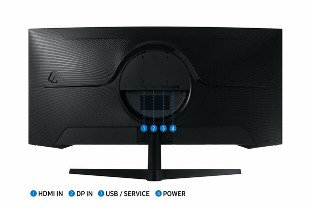 Samsung Odyssey C34G55TWWP 34" | 3440 x 1440 VA | 165Hz | Curved Gaming Monitor