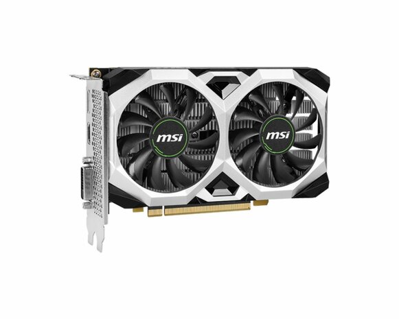 MSI GeForce GTX 1650 D6 VENTUS XS OCV3 | 4GB GDDR6 VRAM | Videokaart | GPU | Nvidia