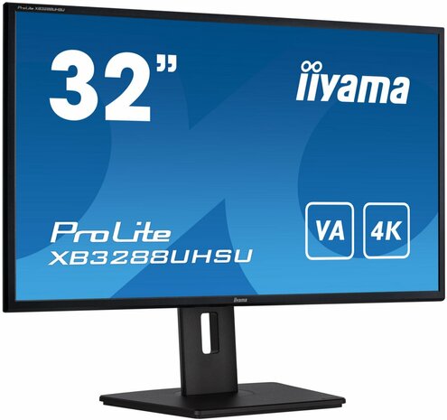 iiyama XB3288UHSU-B5 32" | 3840 x 2160 VA | 60Hz | Monitor
