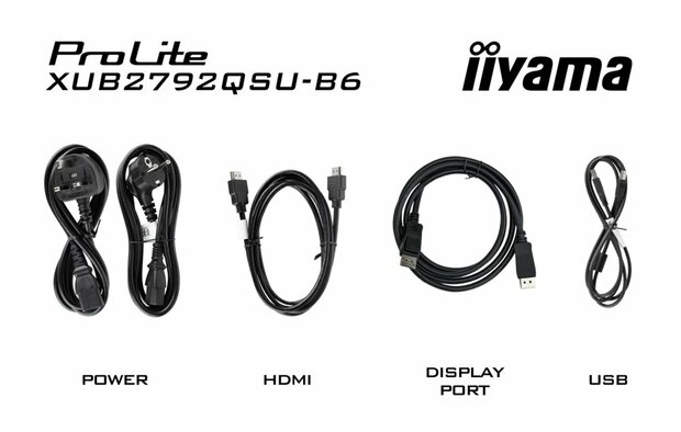 iiyama ProLite XUB2792QSU-B6 27" | 2560x1440 IPS | 100Hz | Monitor