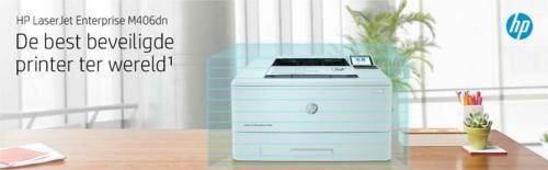HP LaserJet Enterprise M406dn Printer | 1200 x 1200 DPI | Zwart/Wit