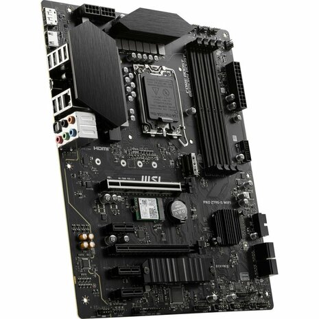 MSI PRO Z790-S WIFI | Socket LGA 1700 | Intel Z790 | 4xDDR5 | ATX | Moederbord