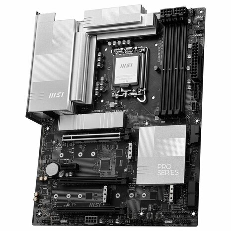 MSI PRO Z890-P WIFI | Socket LGA 1851 | Intel Z890 | 4xDDR5 | ATX | Moederbord
