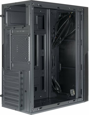 Inter-Tech A-303 Slant | Midi Tower | Zwart