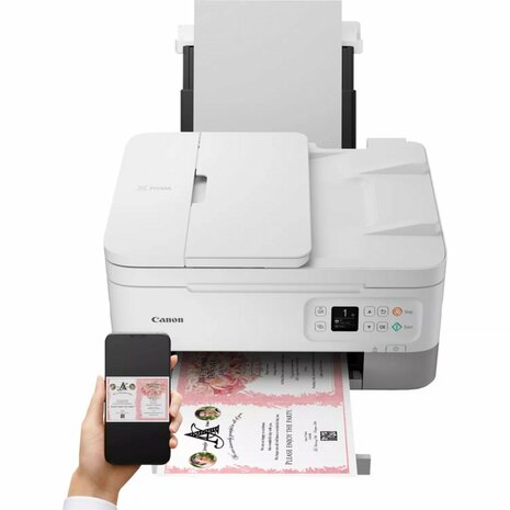 Canon Pixma TS7451i AiO Inkjetprinter | 4800 x 1200 DPI | Wifi | Kleur | ADF
