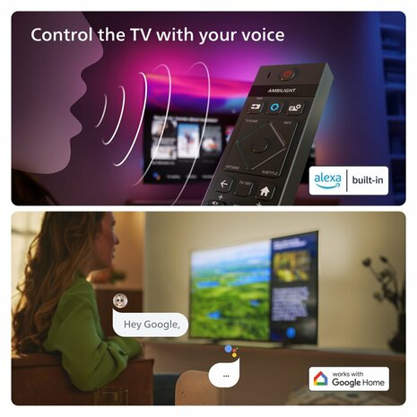 Philips The One 55PUS8949 55" | Ultra HD 4K LED Ambilight Smart TV | Google TV + Wifi | Dolby Vision | AI Sound | 144Hz