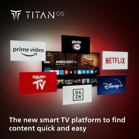 Philips The One 75PUS8949/12 | 75'' Ultra HD 4K | LED Ambilight Smart TV | Wifi | Titan OS | HDR10+ | 144Hz