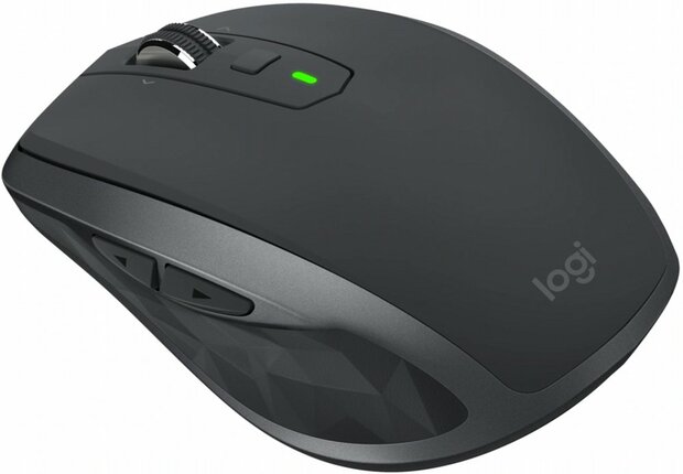 Logitech MX Anywhere 2S | Draadloze Muis | RF-Draadloos + Bluetooth | 4000 DPI | Grafiet