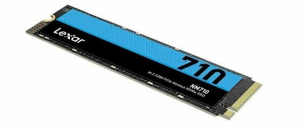 Lexar NM710 | 2TB NVMe SSD | M.2 | Gen4 | 4.850MB/s
