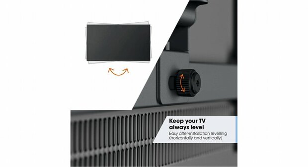 Vogel's Comfort TVM3605 | Draai- en kantelbare TV-beugel | 19-43" | max 15kg | VESA 400x400