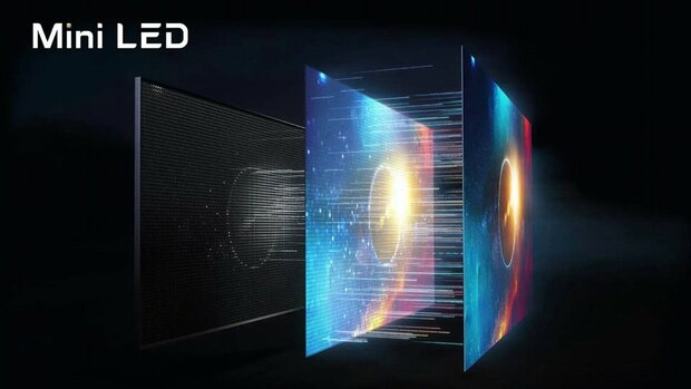 TCL 55C805 55" | Ultra HD 4K Mini LED Smart TV | Google TV + Wifi | Dolby Vision IQ & HDR10+ | QLED Paneel + Game Master Pro 2.0 | 144Hz