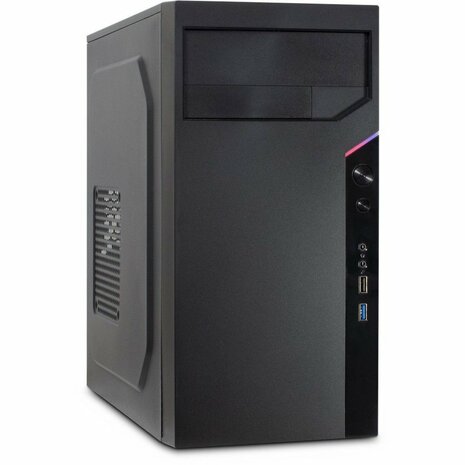 Inter-Tech IT-6505 Reto | Micro Tower Case | Zwart