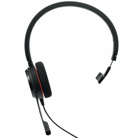 Jabra Evolve 20 UC | Bedraade On-ear Mono Headset | USB-A | Zwart