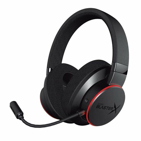 Creative Sound BlasterX H6 | Bedraade Over-ear Gaming Headset | USB-A & 3.5mm | Zwart & RGB